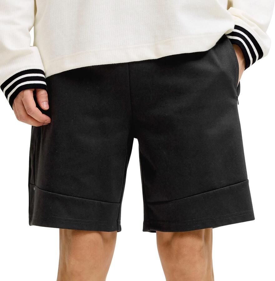 JACK & JONES PANTS STUDIO JPSTGORDON regular sweatshort zwart - Foto 4