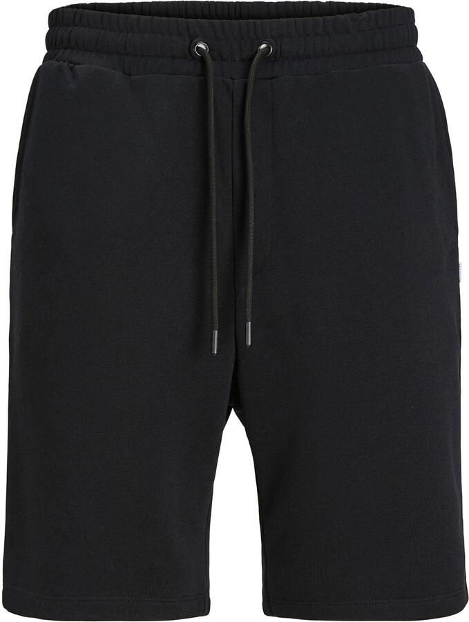 JACK & JONES PLUS SIZE JPSTGORDON regular waist sweatshort donkerblauw - Foto 4