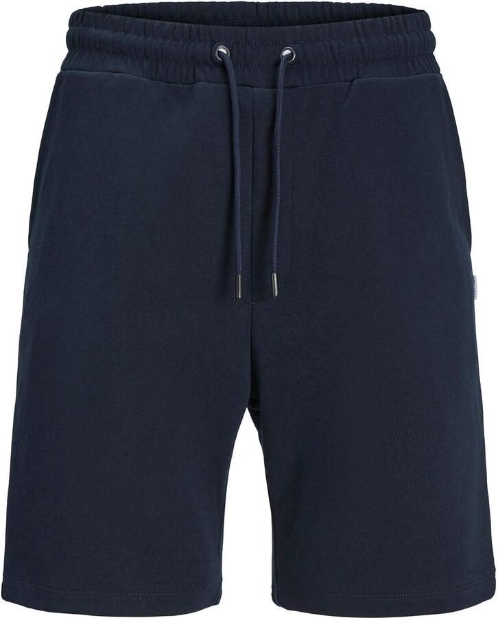 JACK & JONES PLUS SIZE JPSTGORDON regular waist sweatshort zwart - Foto 4