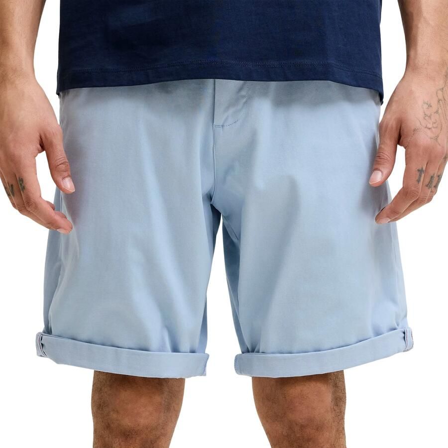 JACK & JONES PANTS STUDIO JPSTBOWIE regular chino short lichtblauw - Foto 4
