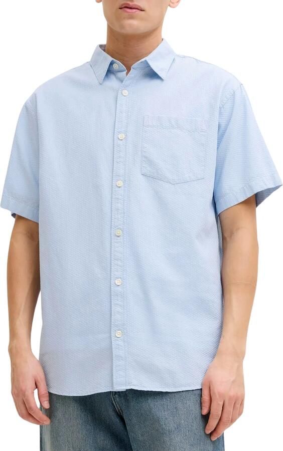 Jack & jones Jornantucket Dobby Overhemd Heren - Foto 2