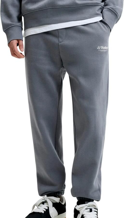 Jack & jones straight fit sweatpants van katoenmix model 'Kane' - Foto 2