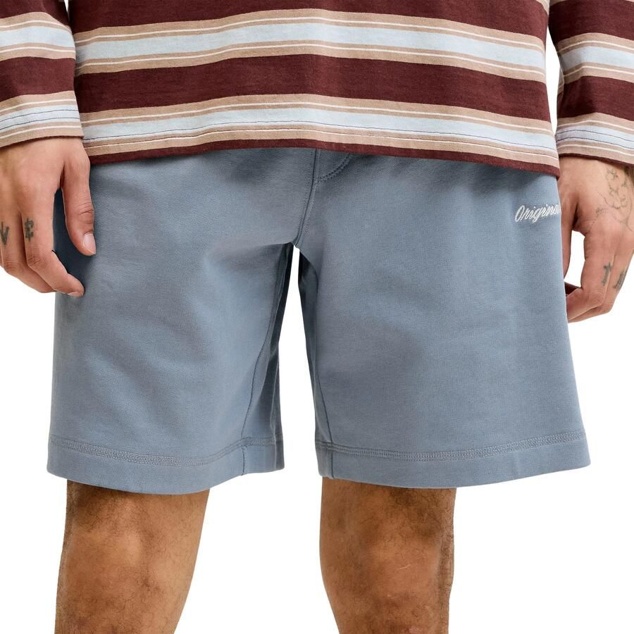 Jack & jones Sweatshorts met labelstitching model 'KARL'
