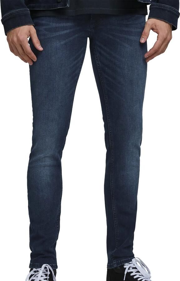 Jack & Jones Skinny fit jeans JJILIAM Skinny jeans met used-wassing voor slank silhouet - Foto 4
