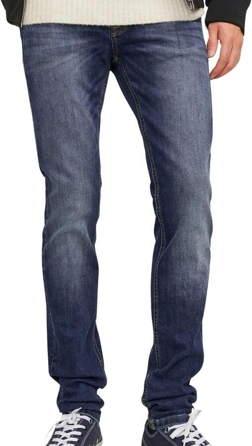 Jack & Jones Skinny fit jeans JJILIAM Skinny jeans met used-wassing voor slank silhouet