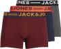 Jack & Jones Boxershort JAC Lichfield Trunks met contrastkleurige band (set 3 stuks) - Thumbnail 1
