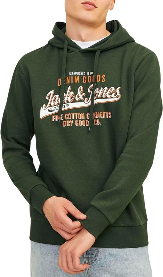 Jack & Jones Hoodie JJELOGO SWEAT HOOD 2 COL 24 25 NOOS