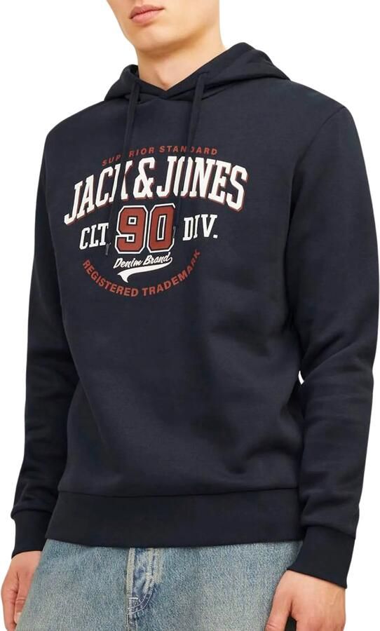 Jack & Jones Hoodie JJELOGO SWEAT HOOD 2 COL 24 25 NOOS - Foto 3