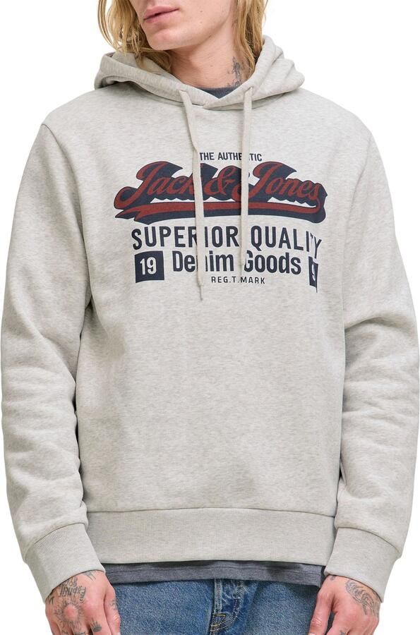 Jack & Jones Hoodie JJELOGO SWEAT HOOD 2 COL 25 26 NOOS - Foto 8