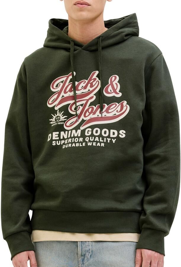 Jack & Jones Hoodie JJELOGO SWEAT HOOD 2 COL 25 26 NOOS
