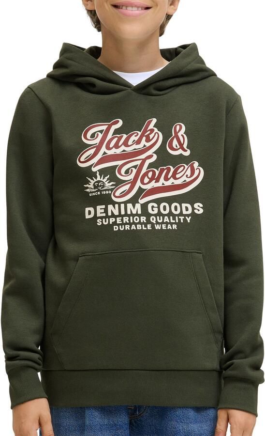 Jack & Jones Junior Hoodie JJELOGO SWEAT HOOD 2 COL AW25 NOOS JNR - Foto 2