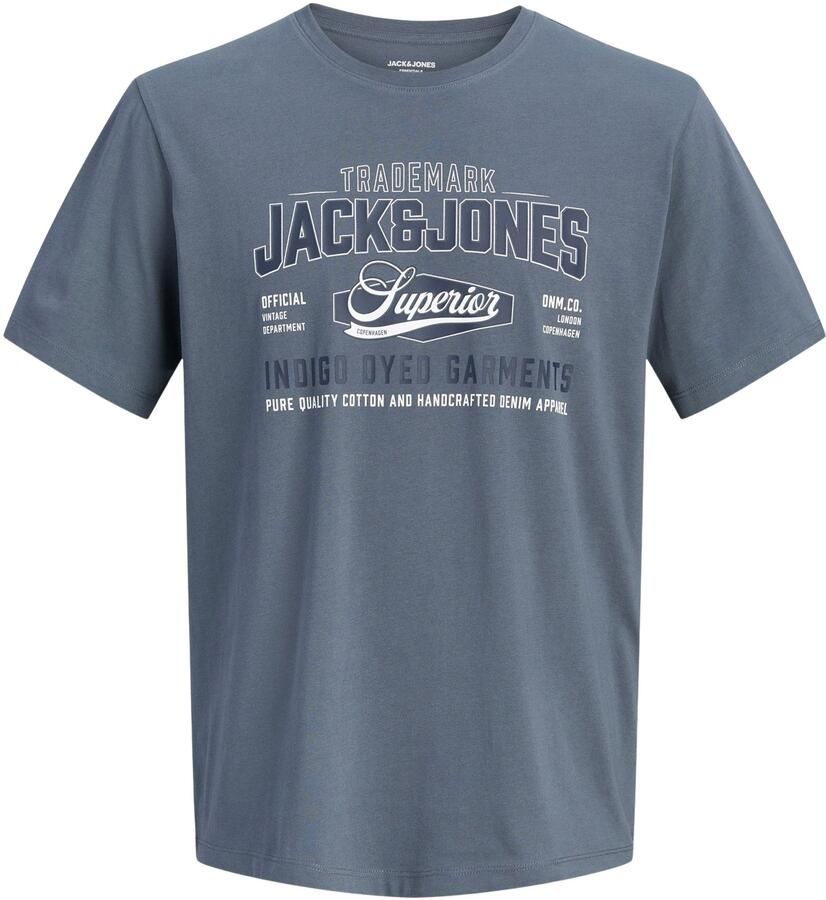 JACK & JONES PLUS SIZE regular fit T-shirt met print turbulence - Foto 3