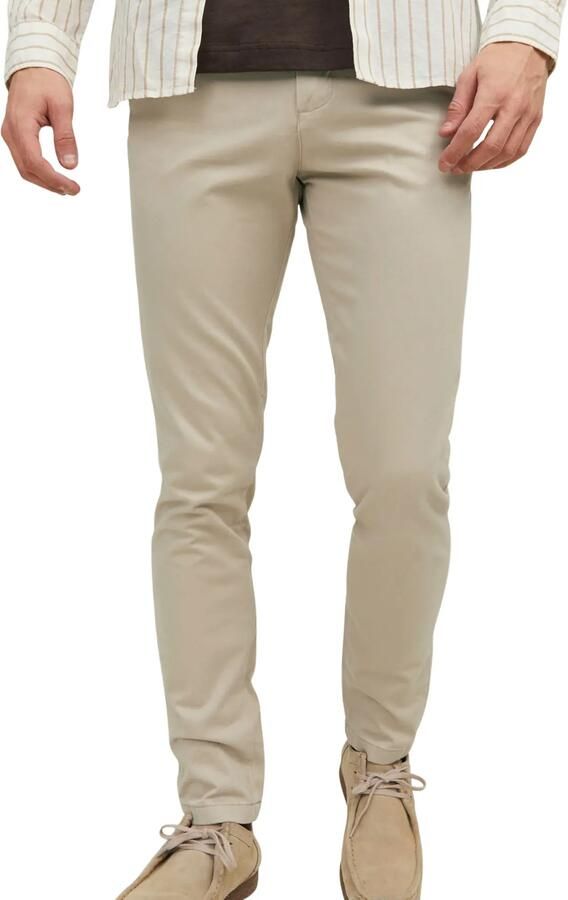 Jack & jones Slim fit stoffen broek met achterzakken Model 'Marco' - Foto 10