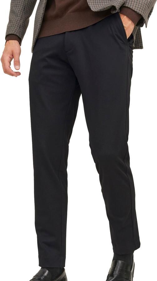 JACK & JONES PANTS STUDIO slim fit chino JPSTMARCO van gerecycled polyester donkerblauw - Foto 14