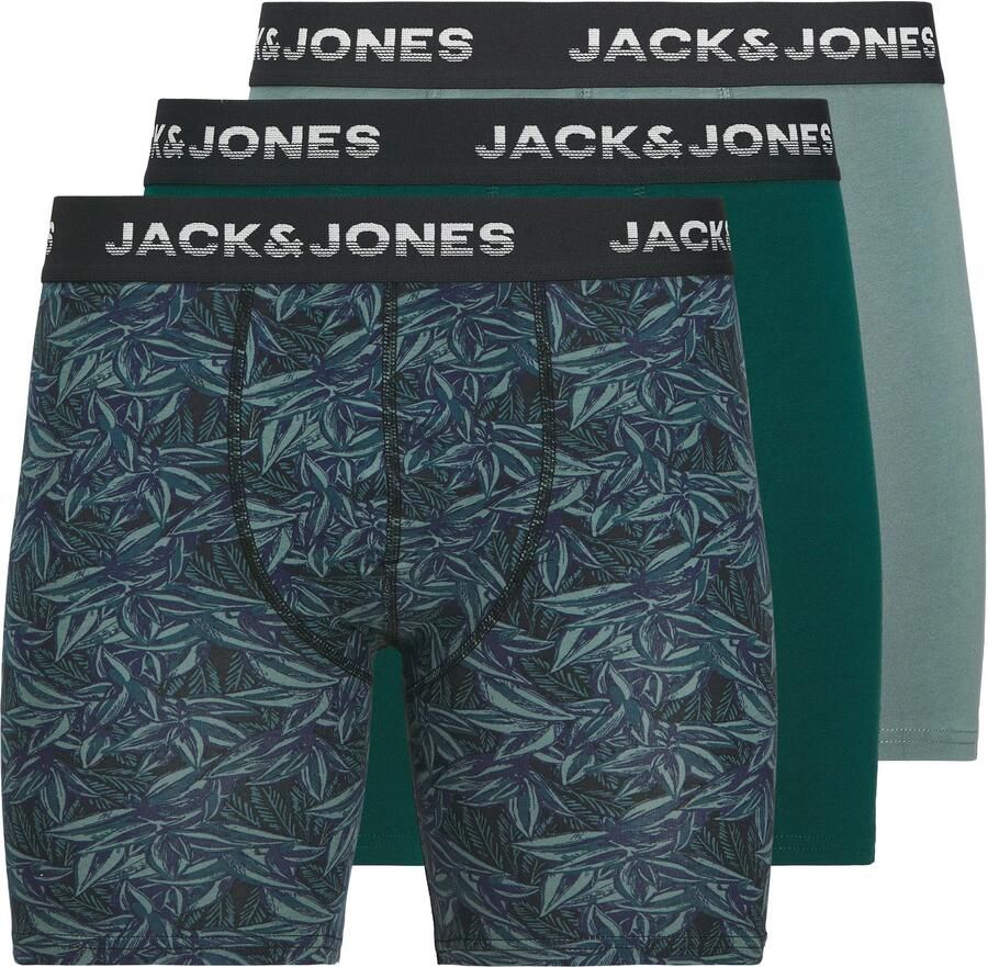 Jack & jones Boxershort met logostitching in een set van 3 stuks model 'Maxwell' - Foto 3