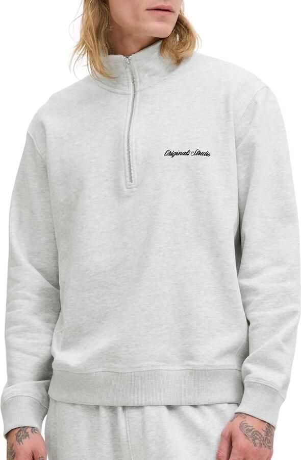 Jack & jones Sweatshirt met schipperskraag en labelstitching - Foto 8