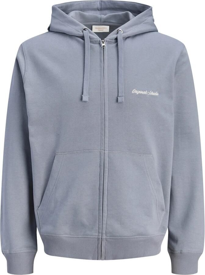JACK & JONES PLUS SIZE sweatvest Plus Size grijsblauw