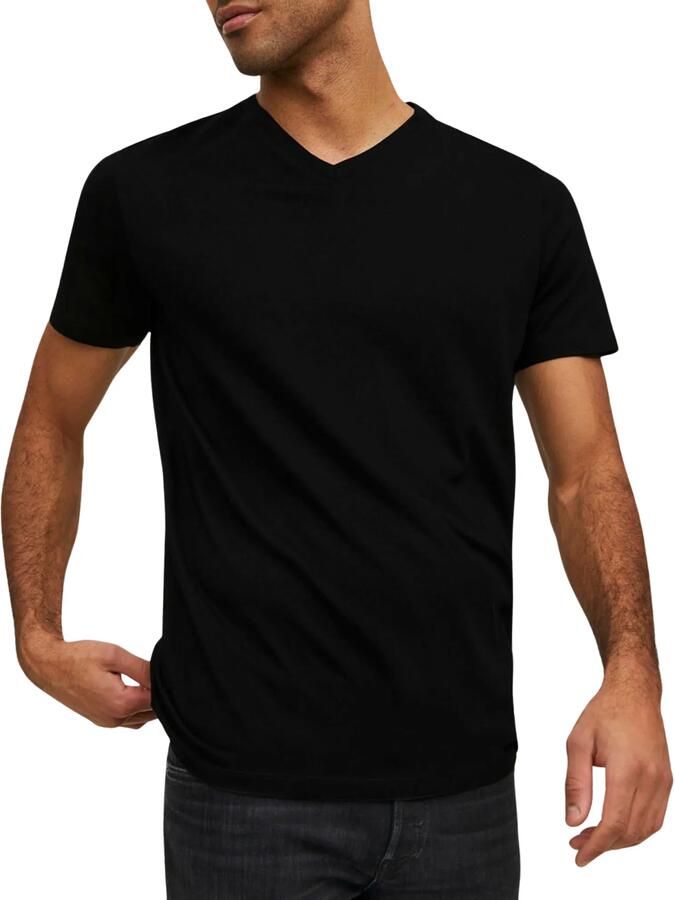 Jack & Jones Shirt met V-hals JJEORGANIC met V-hals casual te combineren ideaal voor dagelijks gebruik