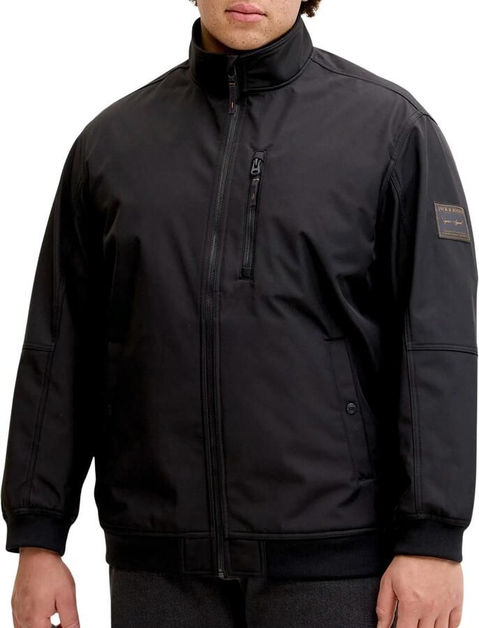 Jack & jones Parker Collar Bomber Softshell Jas Heren (plussize) - Foto 4