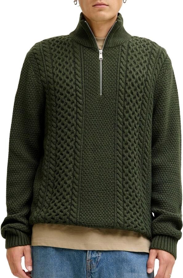 Jack & Jones Schipperstrui JJPAUL KNIT HALF ZIP - Foto 6