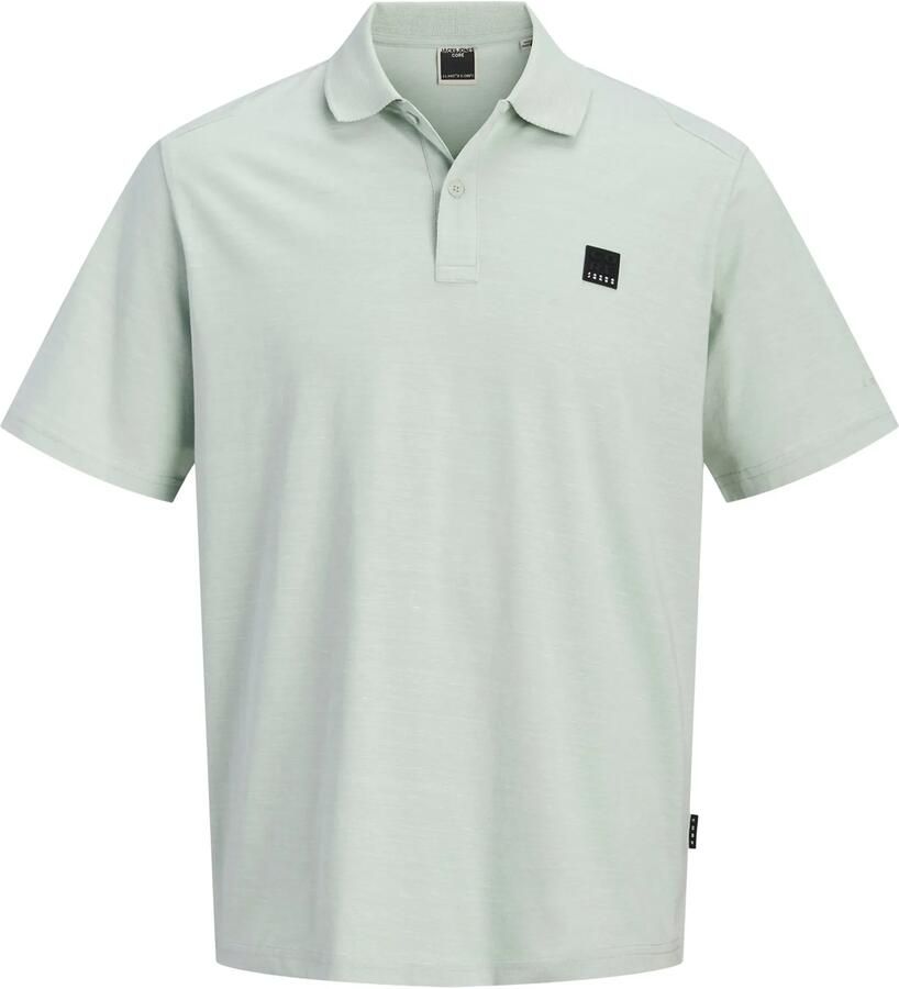 Jack & jones Puffer Crew Neck SS Structured Polo Heren