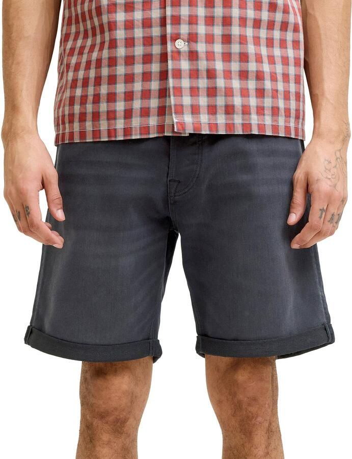 JACK & JONES JEANS INTELLIGENCE JJIRICK JJICON denim regular short black denim - Foto 3