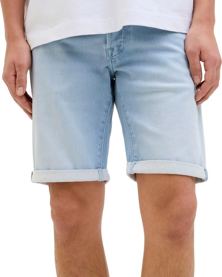 JACK & JONES JEANS INTELLIGENCE JJIRICK JJICON denim regular short light blue denim - Foto 4