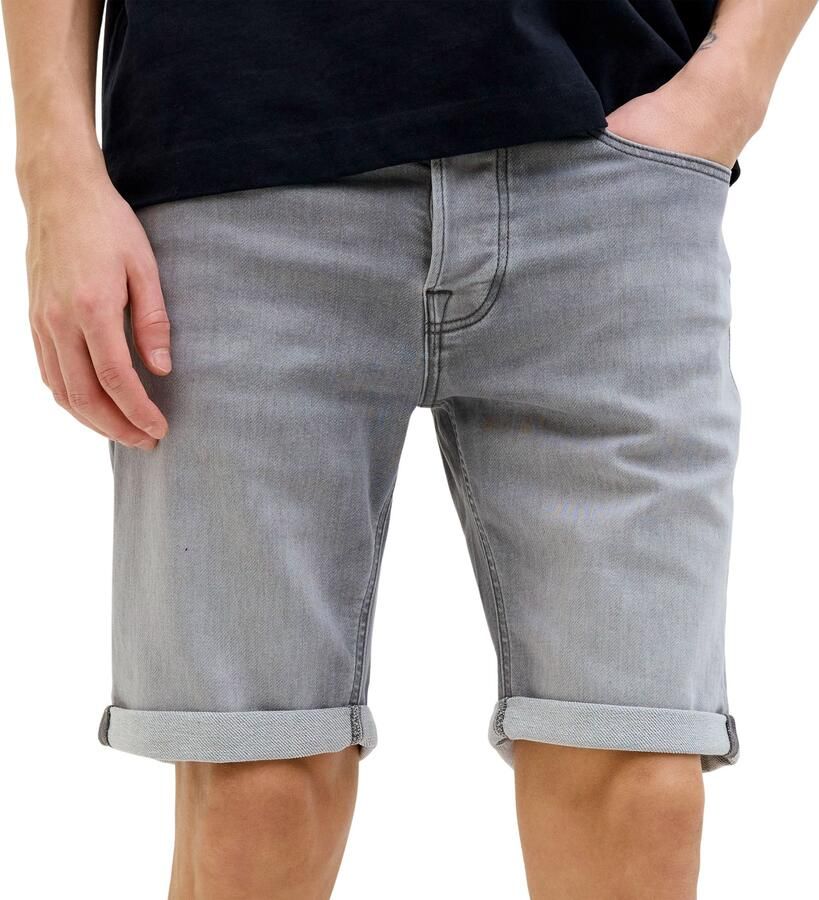 JACK & JONES JEANS INTELLIGENCE regular denim short grey denim