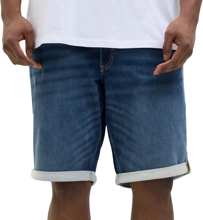 JACK & JONES PLUS SIZE JJIRICK JJICON denim regular short blue denim - Foto 4
