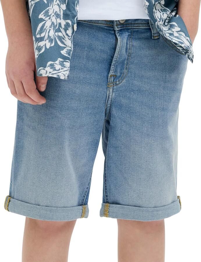 JACK & JONES JUNIOR denim short medium blue denim - Foto 4