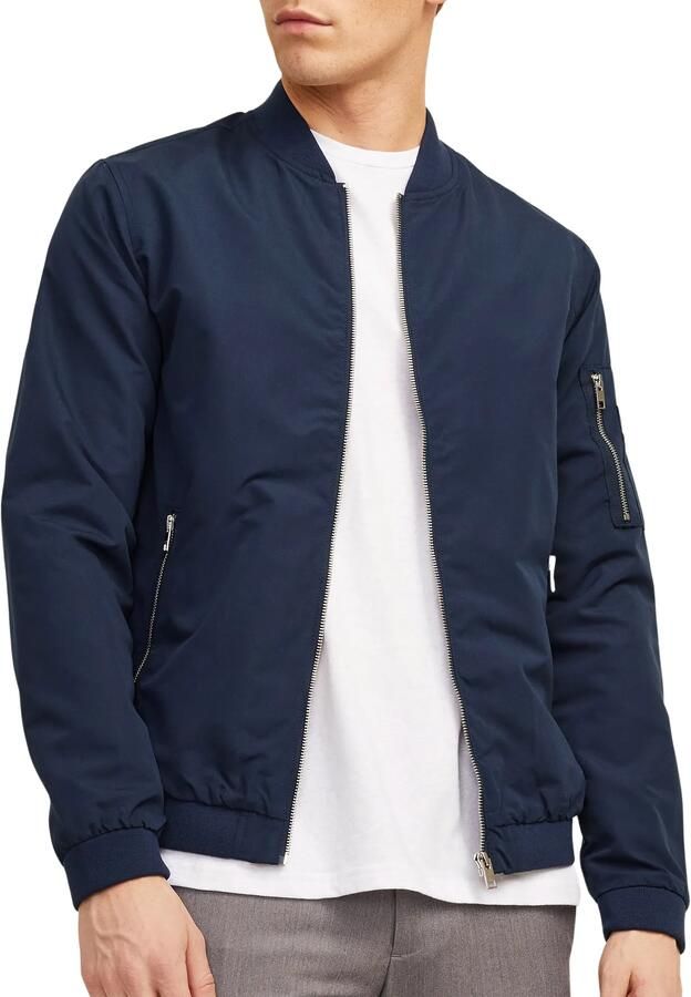 Jack & Jones Blouson JJERUSH met opstaande kraag en zakken met ritssluiting - Foto 8
