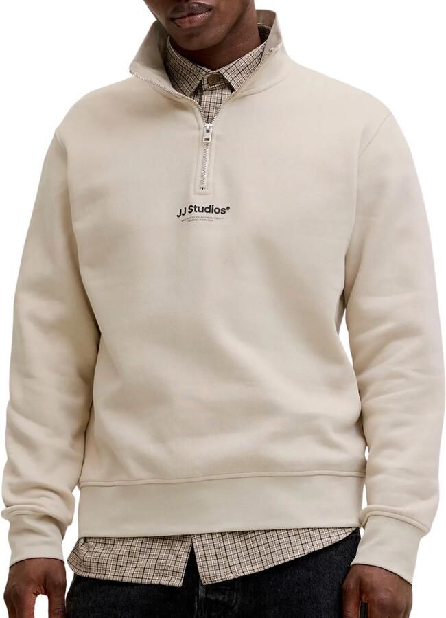Jack & jones Sweaters Jack & Jones 12278793 SOHO QRTR ZIP-MOONBEAM - Foto 8