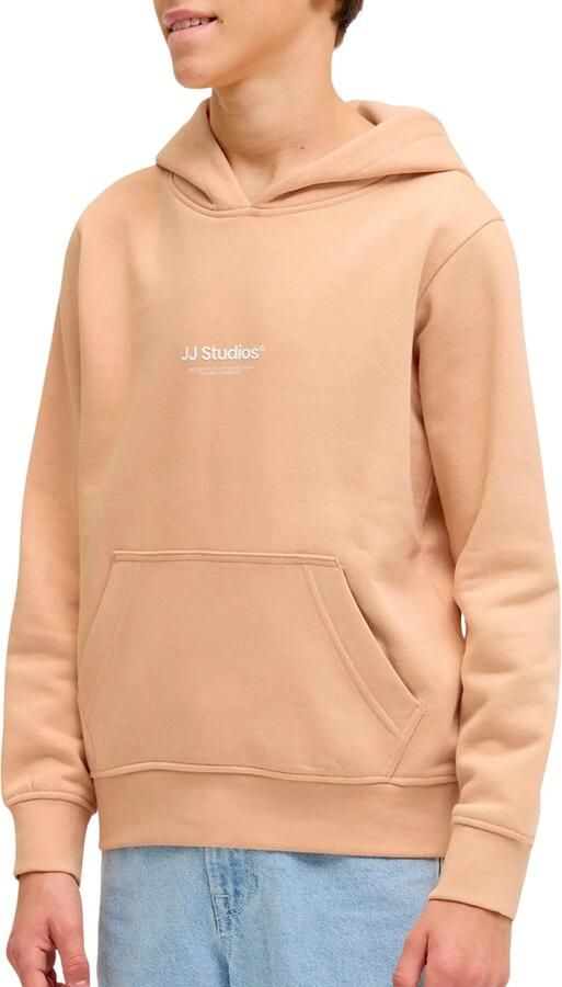 JACK & JONES JUNIOR hoodie zachtoranje - Foto 4