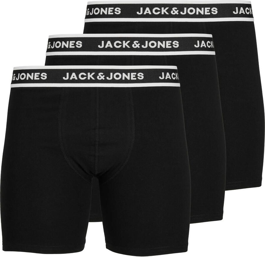 Jack & jones Solid Boxershorts Heren Plussize (3-pack) - Foto 2