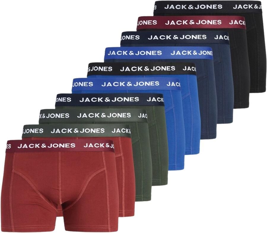 Jack & jones Solid Trunk Boxershorts Heren (10-pack) - Foto 4