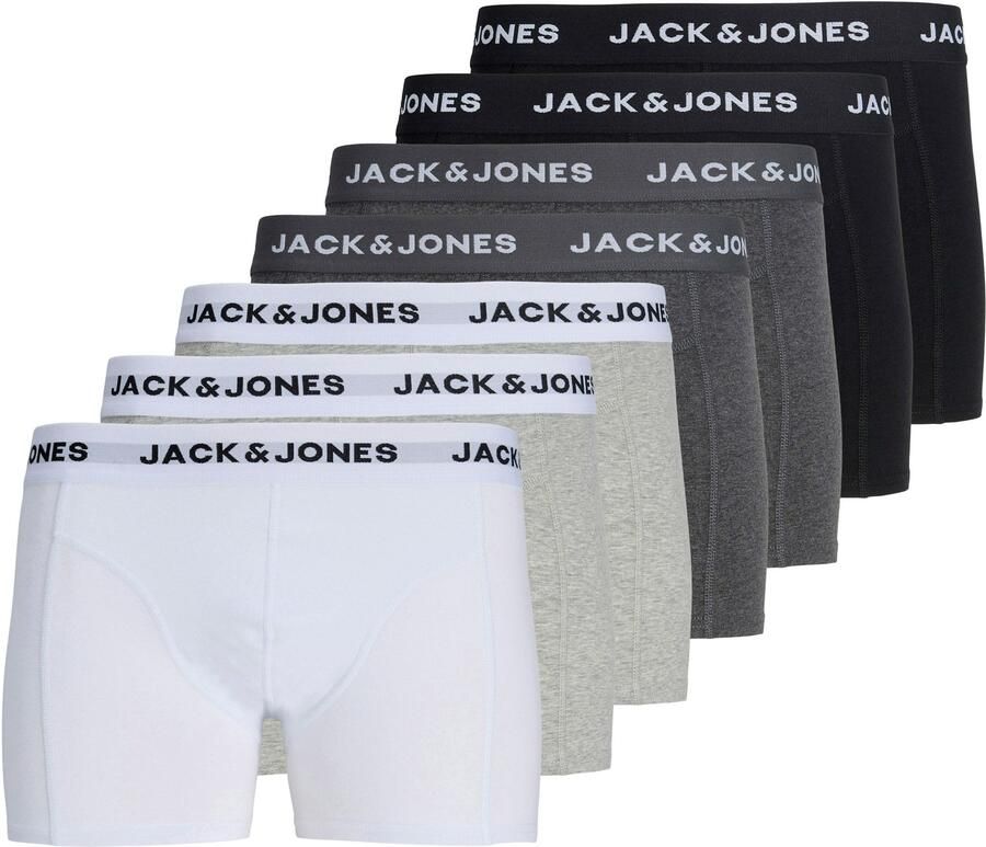 Jack & jones Solid Trunk Boxershorts Heren (7-pack)
