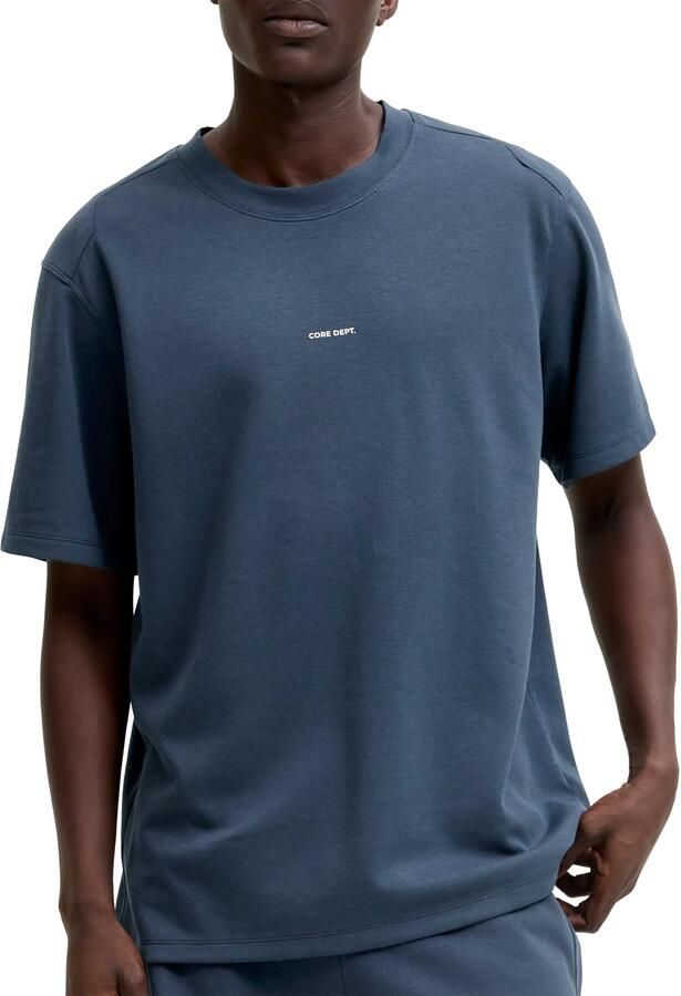 JACK & JONES CORE relaxed T-shirt donkerblauw - Foto 4