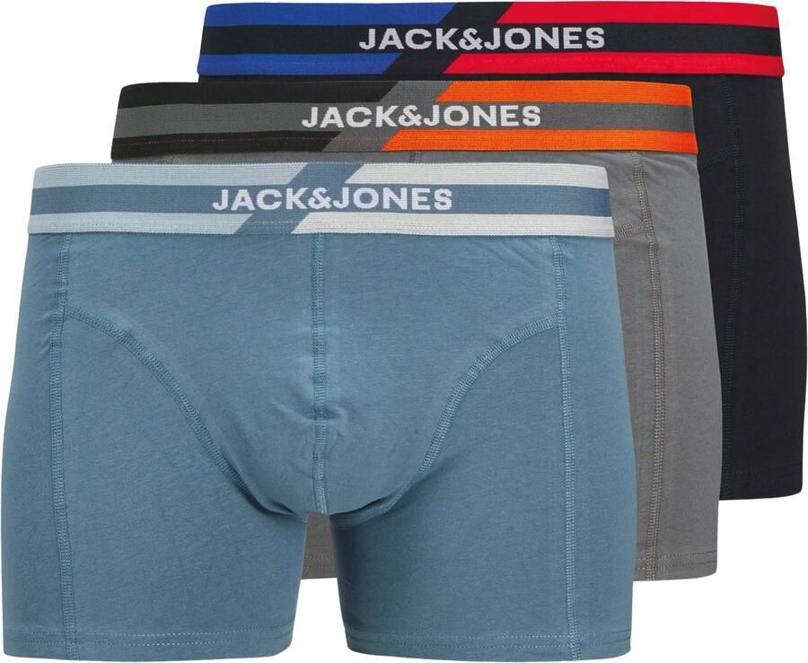 Jack & jones Steve Solid Trunk Boxershorts Heren (3-pack) - Foto 3