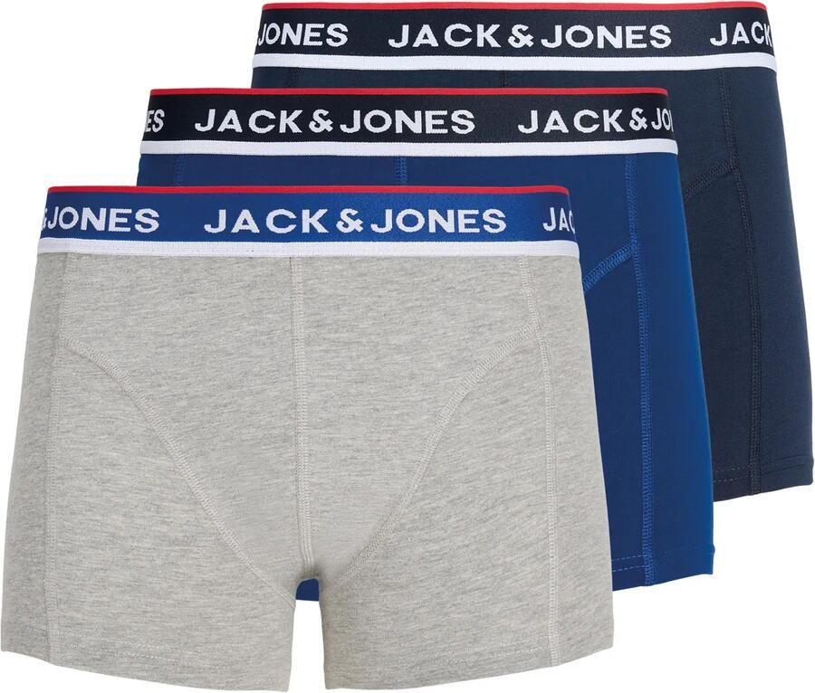 Jack & jones Sway Solid Trunk Boxershorts Heren (3-pack)
