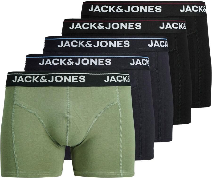 Jack & jones Timothy Solid Trunk Boxershorts Heren (5-pack) - Foto 4
