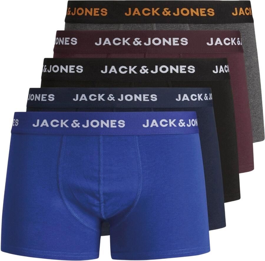 Jack & jones Boxershort met deelnaden in een set van 5 stuks model 'BLACK FRIDAY'