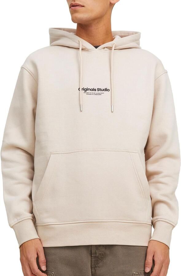 JACK & JONES ORIGINALS hoodie JORVESTERBRO met printopdruk moonbeam - Foto 4