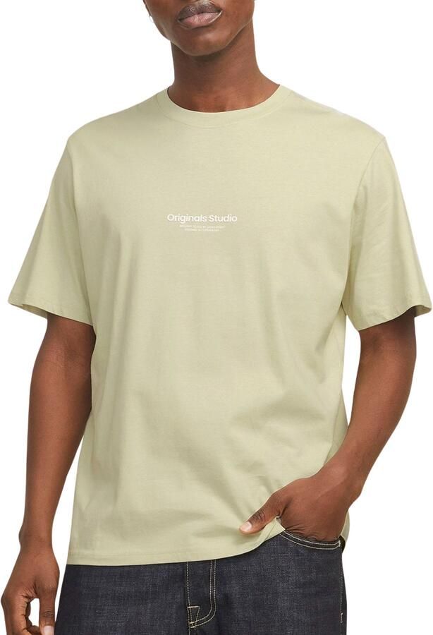 JACK & JONES ORIGINALS regular T-shirt JORVESTERBRO met printopdruk lichtgroen - Foto 8