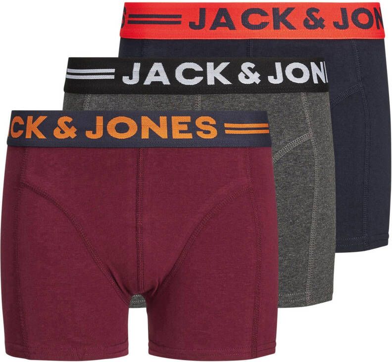 jack & jones Lichfield Trunks Boxershorts Jongens (3-pack)