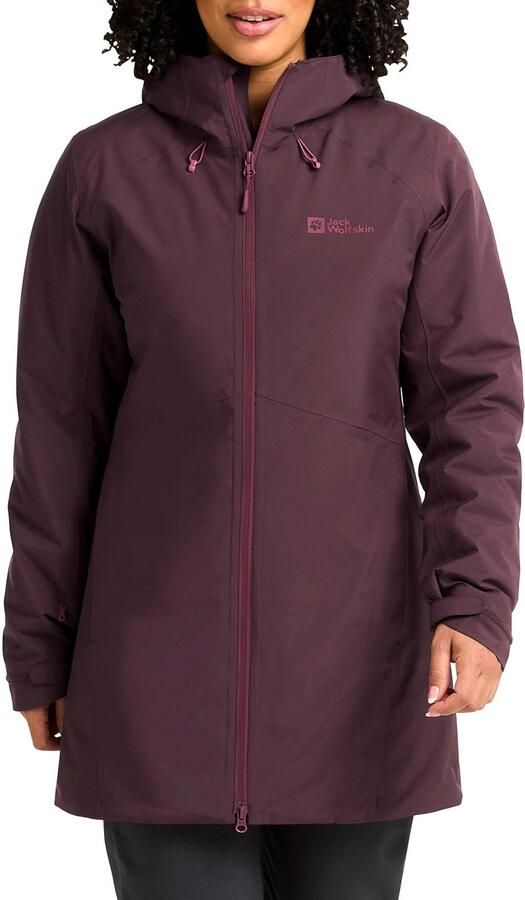 Jack Wolfskin Heidelstein Ins Jacket Women Waterdicht winterjack Dames XXL amaranth