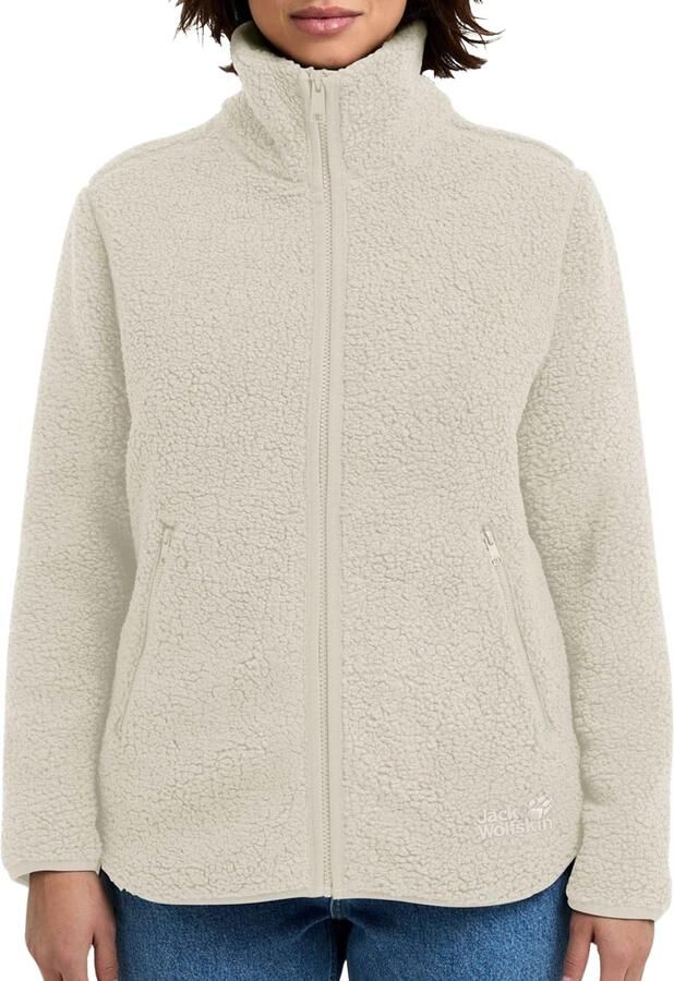 Jack Wolfskin High Curl Jacket Women Fleece jack Dames XXL pale sand pale sand