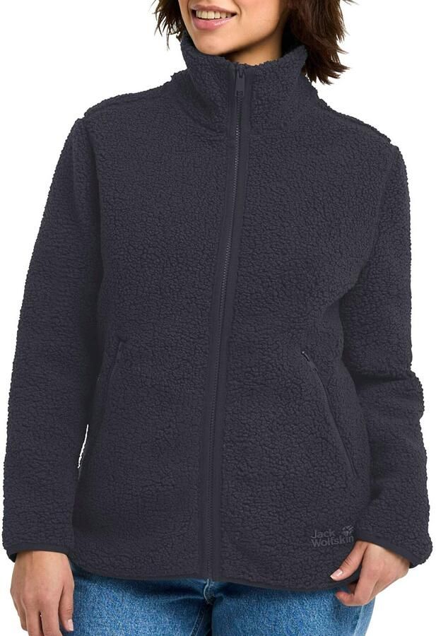 Jack Wolfskin High Curl Jacket Women Fleece jack Dames XXL dark navy dark navy