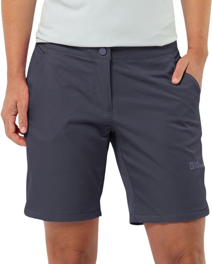 Jack Wolfskin Hiking Alpine Short Women Korte wandelbroek Dames 44 graphite - Foto 5