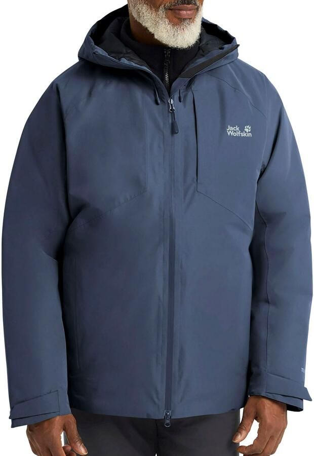 Jack Wolfskin Icecape 2L Down Ins Jacket Men RDS Waterdicht donsjack Heren XXXL midnight sky midnight sky