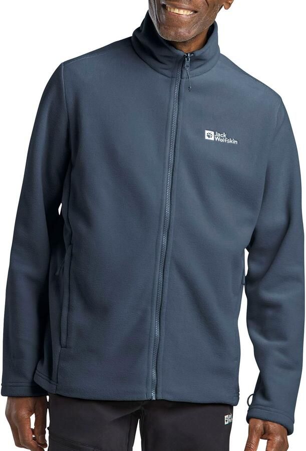 Jack Wolfskin Fleecejack WINTERSTEIN FZ M verwarmend van polartec 200 deels gerecycled overgangsjas